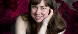 Lindsay J. Pryor. I think she looks like the girl on the cover!